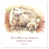Greetings Cards: 'The LORD is my shepherd…' Ps. 23.1 (Pack of 6)